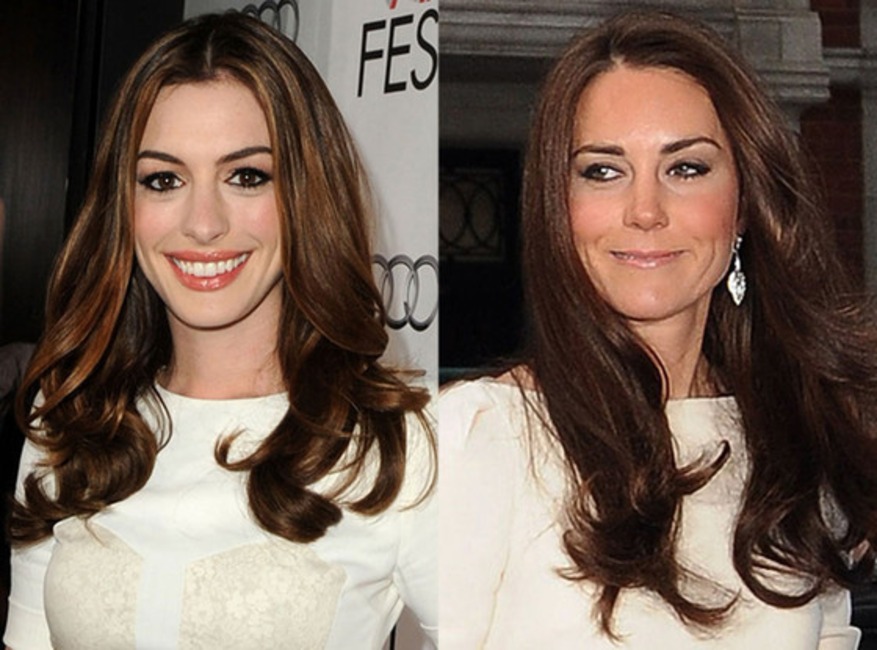 Anne Hathaway, Kate Middleton